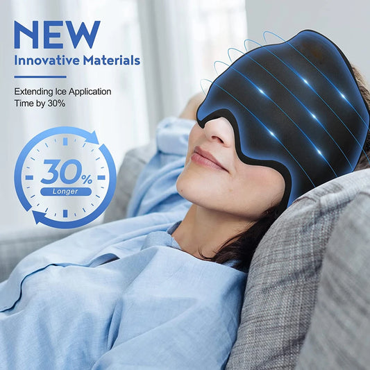 Discover Ultimate Comfort with Zielbay's 360°Wrap Migraine Relief Cap