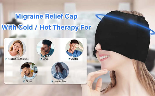 Migraine Relief Cap 360° Hot & Cold Therapy